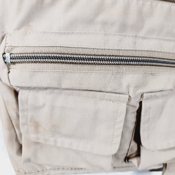 Woodfield Men's Tan Vest, Outdoor, Fishing, Hunting, Size M, See Description - Picture 14 of 15